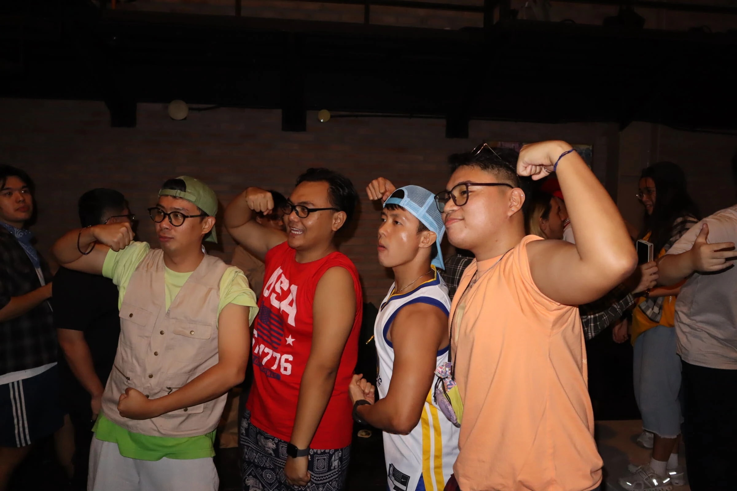 GoRocky teammates posing together during a team activity